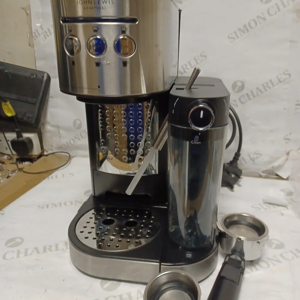JOHN LEWIS COFFEE MACHINE