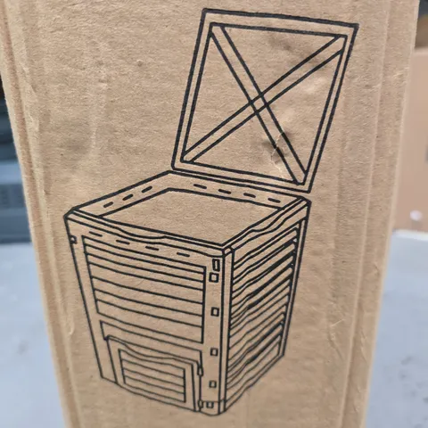 BOXED DIVCH 300L PLASTIC GARDEN COMPOSTER