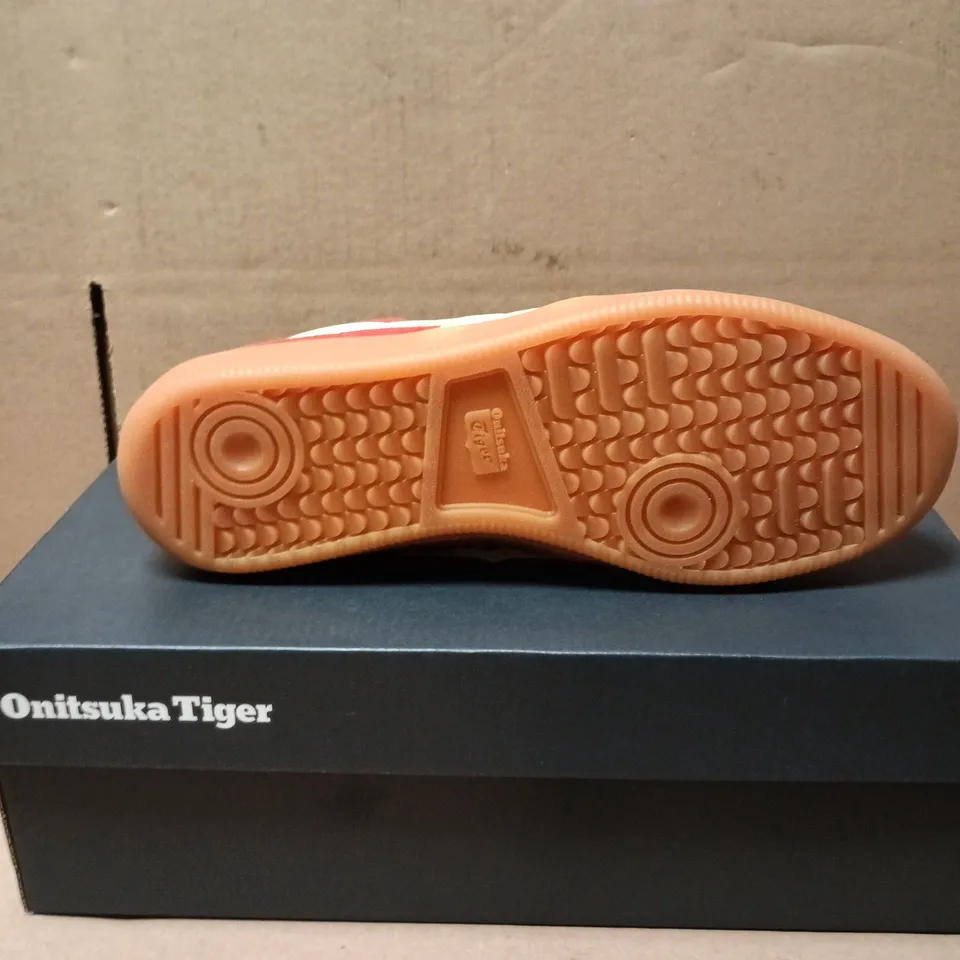 ONITSUKA TIGER TOKUTEN FIERY RED/CREAM TRAINERS – UK4 (US5)