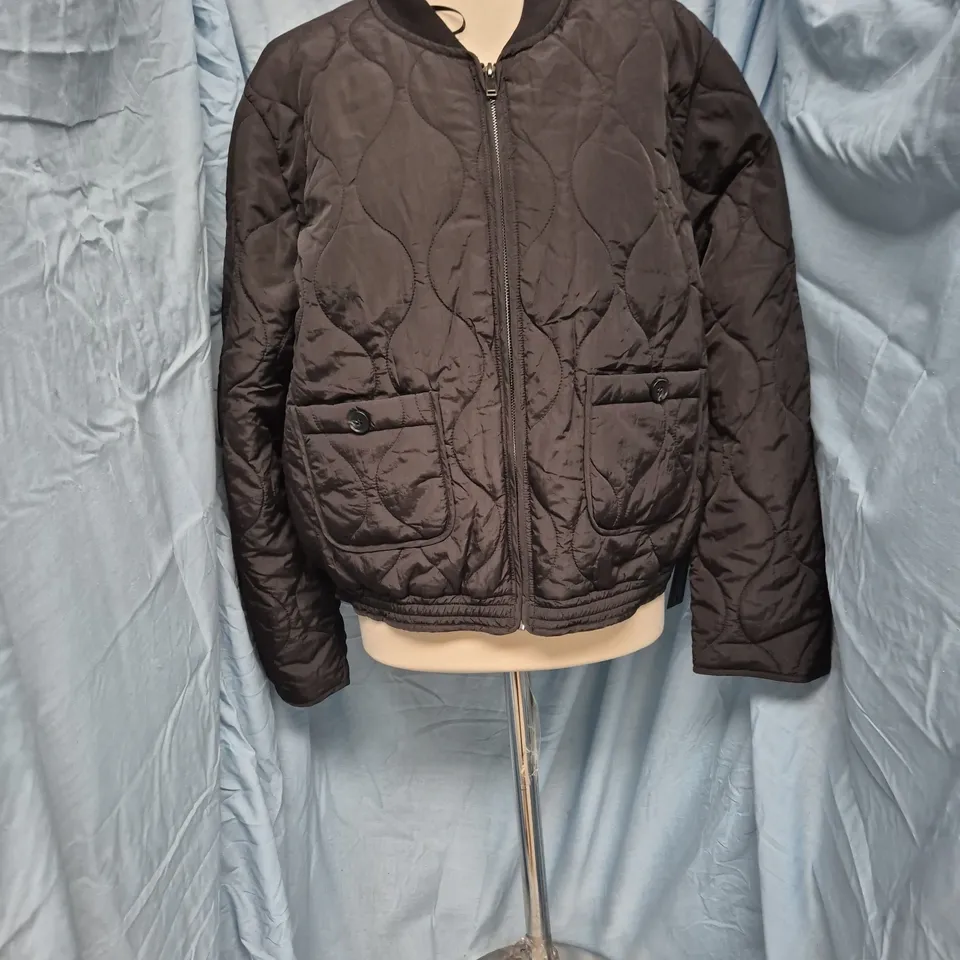DUSK QUILTED BOMBER JACKET –