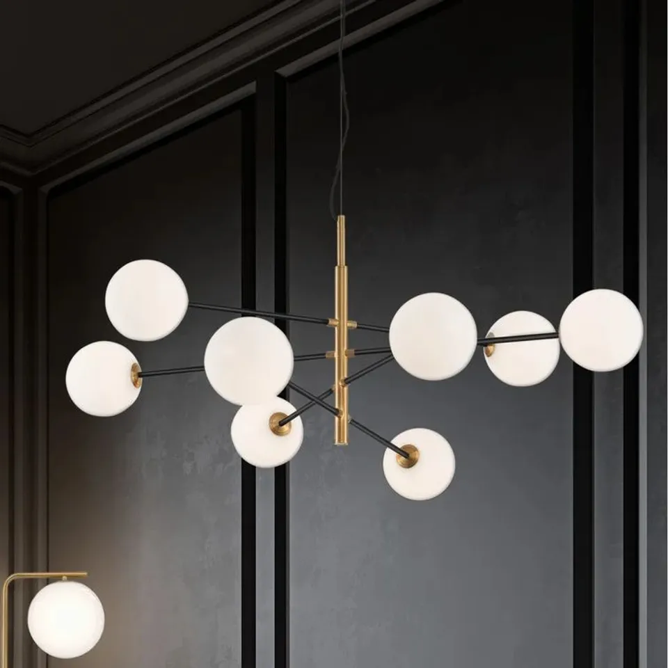 BOXED VALZCO B-LIGHT SPUTNIK CHANDELIER (1 BOX)