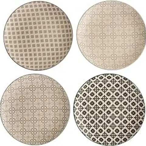 BOXED HESTIA SET 4 TILE SIDE PLATES 