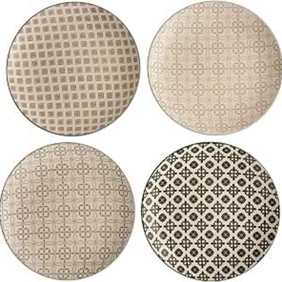 BOXED HESTIA SET 4 TILE SIDE PLATES 