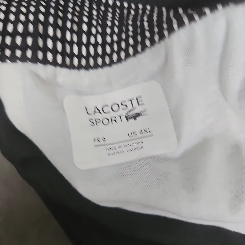LACOSTE SPORT BOTTOMS IN BLACK - US 4XL