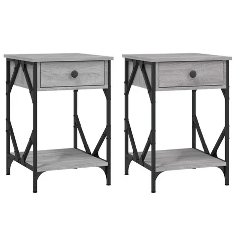 BOXED ASHVILLE BEDSIDE TABLE (SET OF 2) 