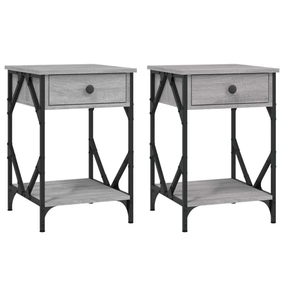 BOXED ASHVILLE BEDSIDE TABLE (SET OF 2)