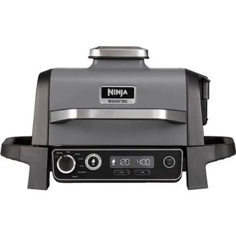 BOXED NINJA WOODFIRE PRO XL ELECTRIC BBQ GRILL & SMOKER WITH COVER MODEL: OG850BNDUK