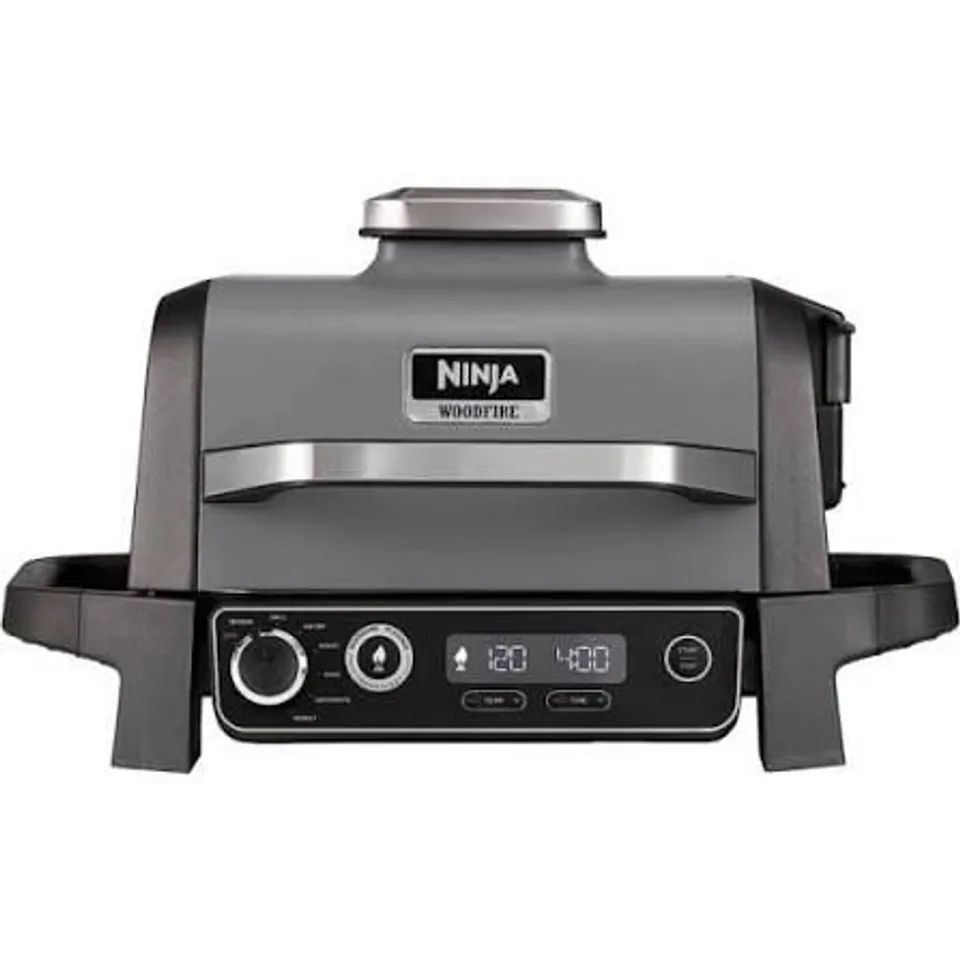 BOXED NINJA WOODFIRE PRO XL ELECTRIC BBQ GRILL & SMOKER WITH COVER MODEL: OG850BNDUK