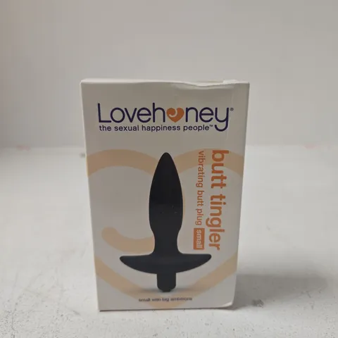 SEALED LOVEHONEY BUTT TINGLER VIBRATING BUTT PLUG