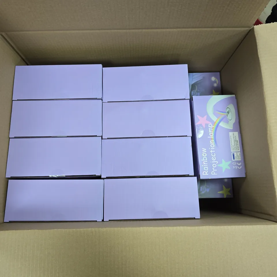 LARGE QUANTITY OF RAINBOW PROJECTION LED LAMP (APPROXIMATELY 25) - COLLECTION ONLY