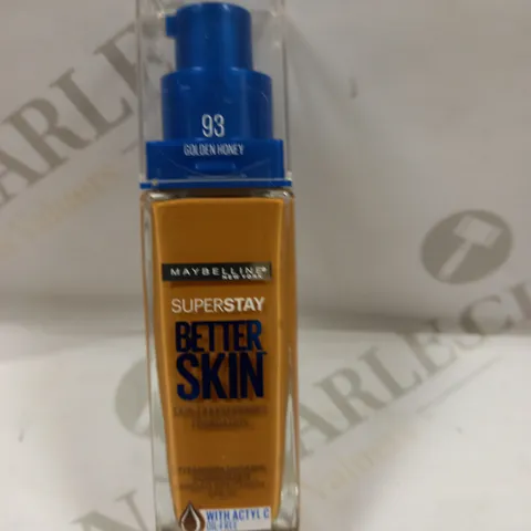 MAYBELLINE Super Stay Better Skin Foundation 93 Golden Honey x4