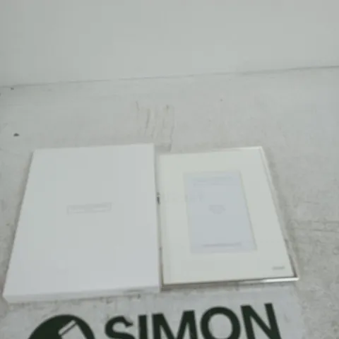 THE WHITE COMPANY FINE SILVER FRAME 4X6