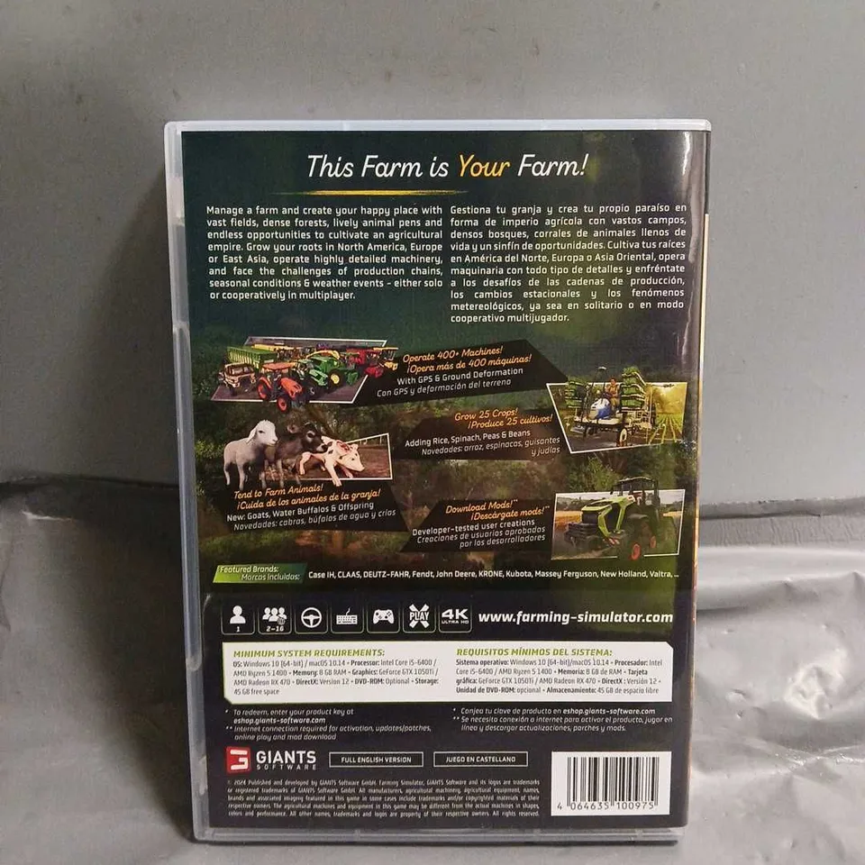 FARMING SIMULATOR 25 PC