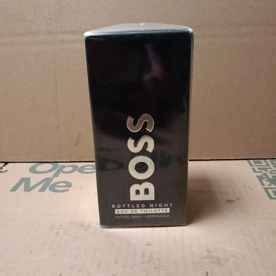 BOXED AND SEALED HUGO BOSS "BOTTLED NIGHT" EAU DE TOILETTE SPRAY 200ML