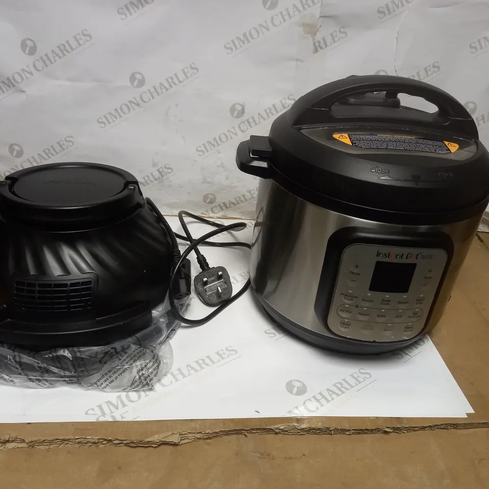 INSTANT POT DUO CRISP AIR FRYER MULTICOOKER