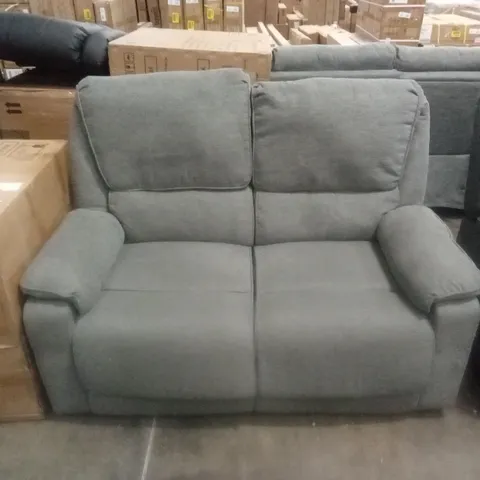 QUALITY DESIGNER 2 SEATER MANUAL RECLINER SOFA 