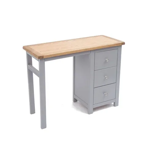 BOXED MIKELL DESK - DARK GREY & WAX (1 BOX)