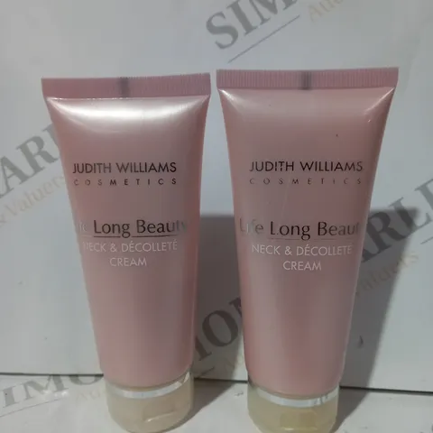 JUDITH WILLIAMS LIFE LONG BEAUTY NECK & DΓCOLLETΓ CREAM (100ML) DUO