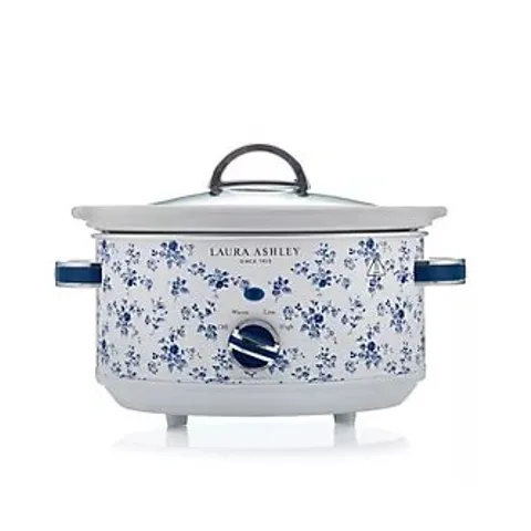 LAURA ASHLEY 3.5L SLOW COOKER IN CHINA ROSE