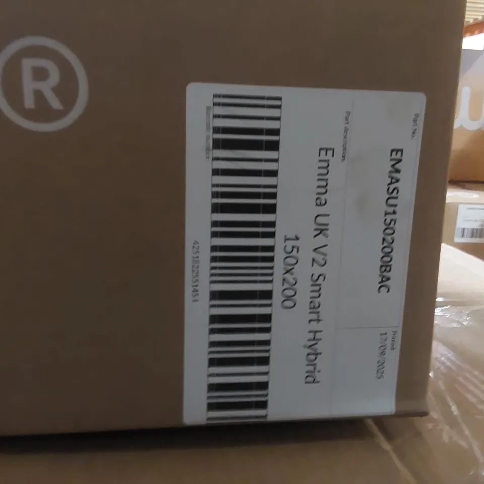 BRAND NEW BOXED EMMA UK V2 SMART HYBRID 150 x 200CM KING SIZE MATTRESS 