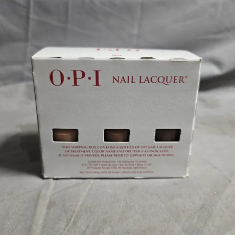 OPI NAIL LACQUER MINI SET – 6 X 15ML NUDE SHADES