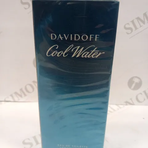 BOXED AND SEALED DAVIDOFF "COOL WATER" EAU DE TOILETTE SPRAY 125ML