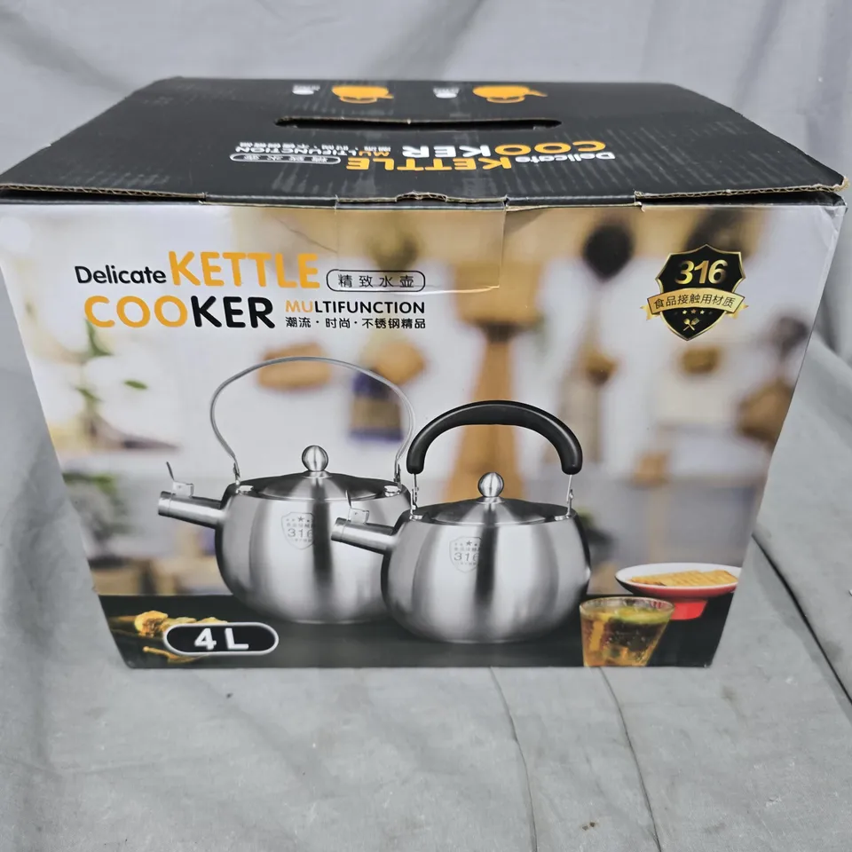 DELICATE KETTLE COOKER MULTIFUNCTION 4L – BOXED 