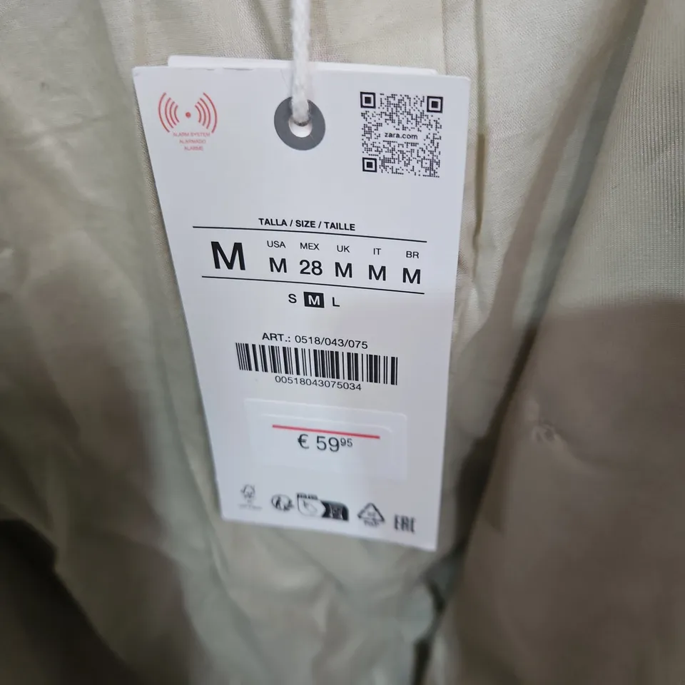 ZARA BEIGE TRENCH COAT – WOMEN'S UK 28 (M) 