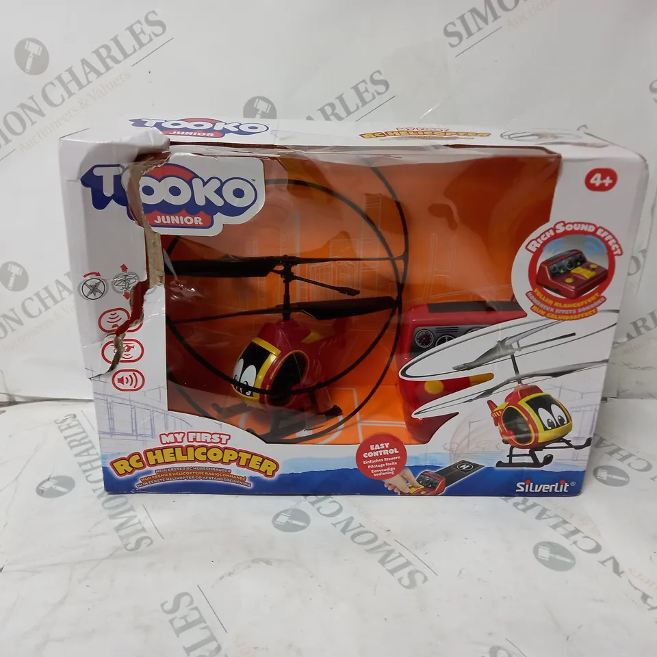 BOXED TOOKO JUNIOR MY FIRST RC HELICOPTER 