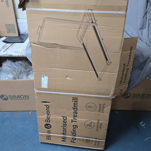 BLISS & BEYOND MOTORISED FOLDING TREADMILL