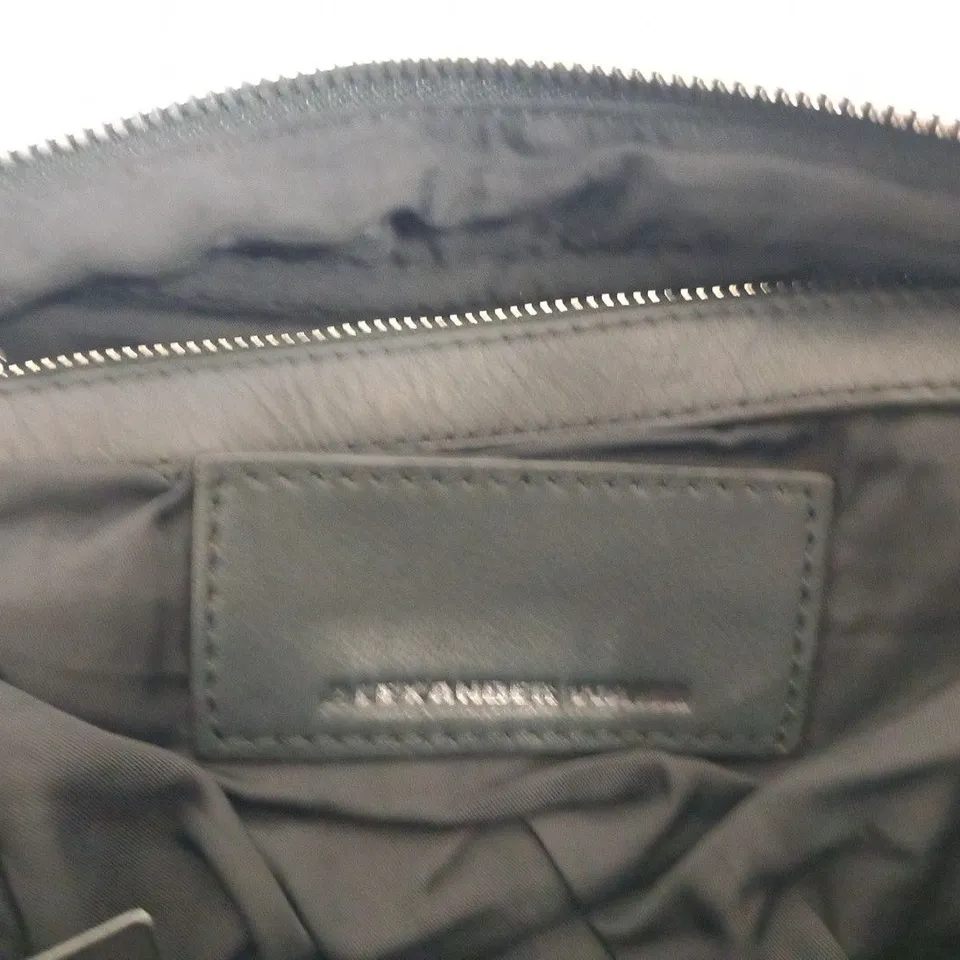 ALEXANDER WANG BRENDA BLACK LEATHER BAG