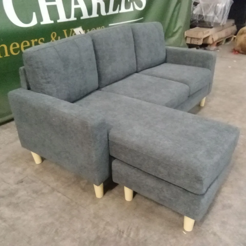 PAD COMPACT FABRIC CORNER SOFA - LEFT OR RIGHT RRP £599