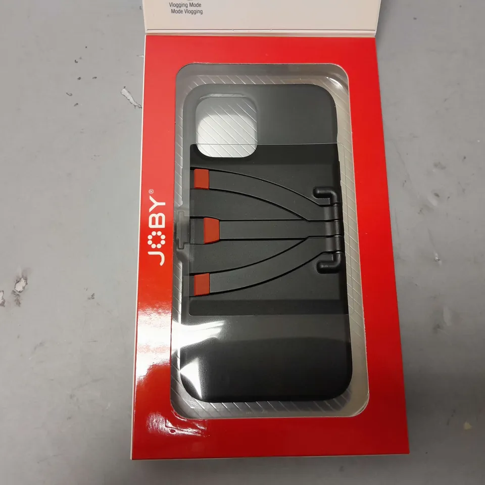 APPROXIMATELY 35 BOXED JOBY STANDPOINT VLOGGING PHONE CASE FOR IPHONE 12 PRO MAX