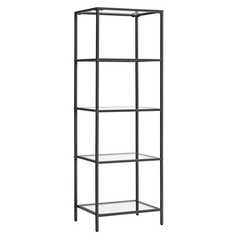 BOXED MORROWVILLE BOOKCASE - BLACK (1 BOX)