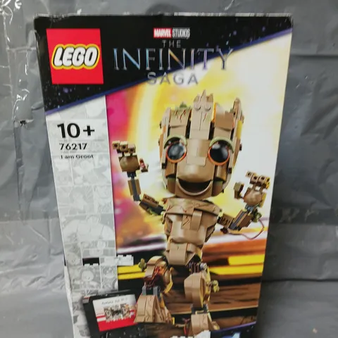 BOXED LEGO THE INFINITY SAGA I AM GROOT 76217