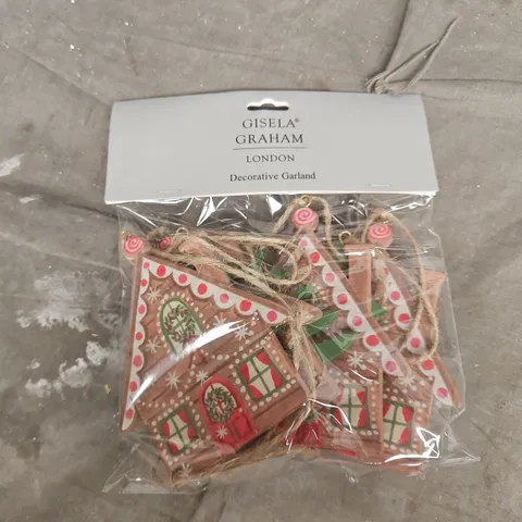 APPROXIMATELY 12 BOXES OF GISELA GRAHAM DECORATIVE GARLANDS - 6 PACKS PER BOX 