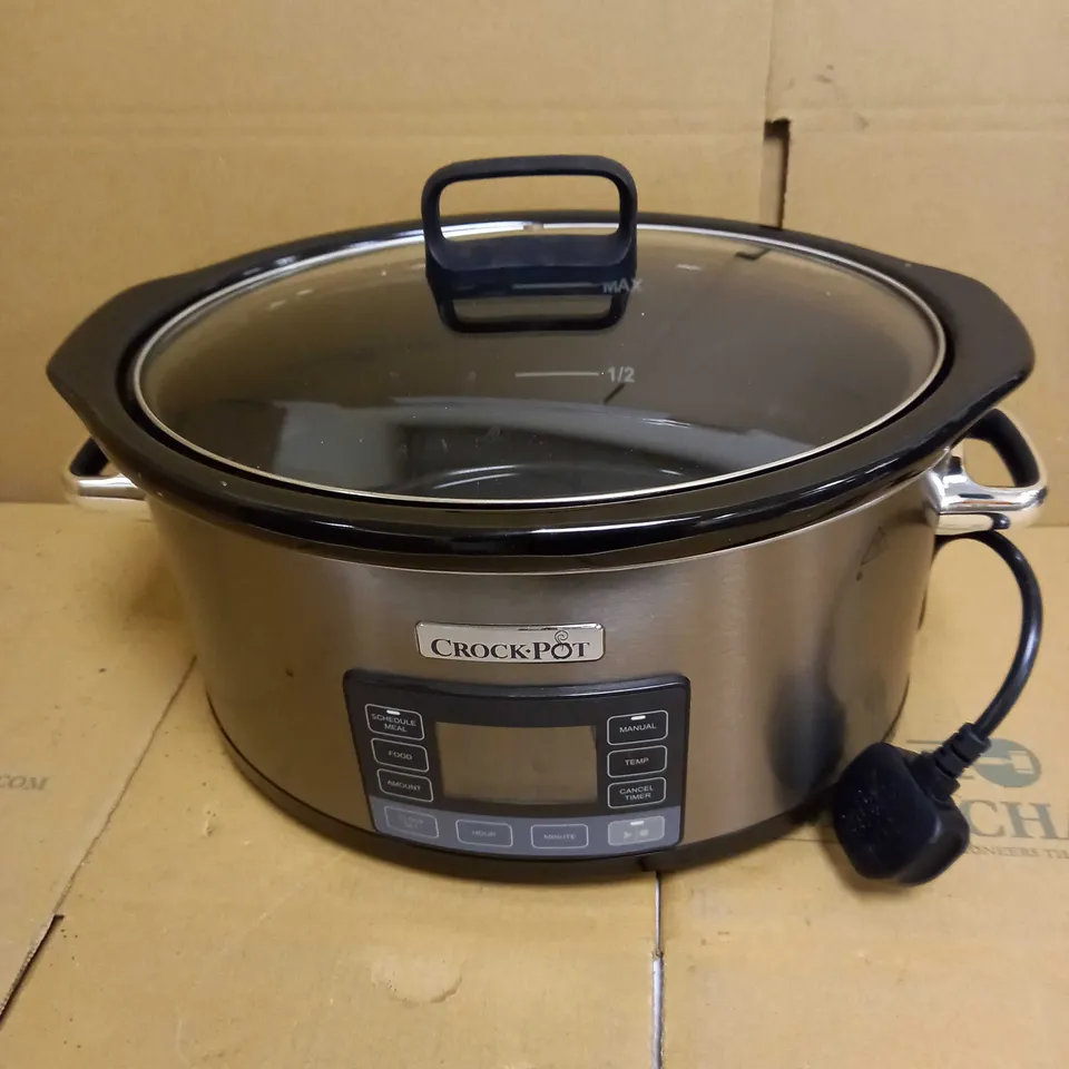 CROCK-POT TIMESELECT DIGITAL SLOW COOKER