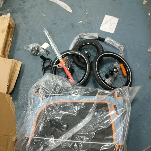 KLARFIT GOKIDDO BIKE TRAILER FOR KIDS