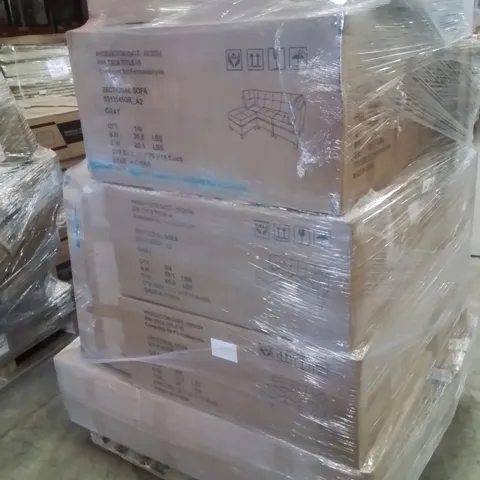 PALLET CONTAINING ASSORTED GARDEN FURNITURE PARTS