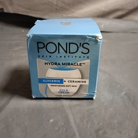 POND'S SKIN INSTITUTE HYDRA MIRACLE COLD CREAM – GLYCERIN + CERAMIDE, MOISTURISED SOFT SKIN 100ML