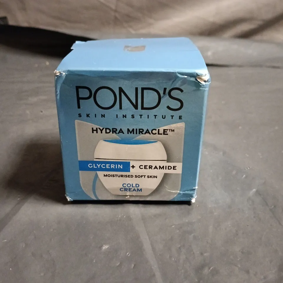 POND'S SKIN INSTITUTE HYDRA MIRACLE COLD CREAM – GLYCERIN + CERAMIDE, MOISTURISED SOFT SKIN 100ML