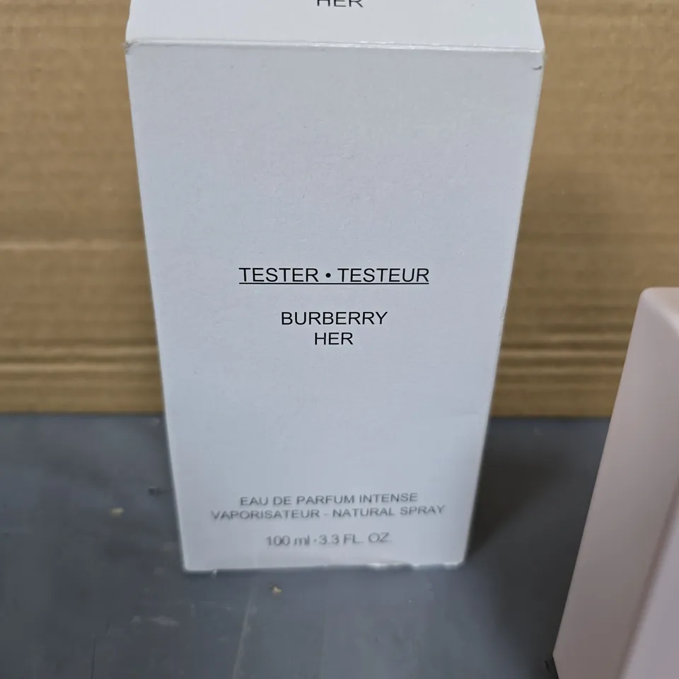 BURBERRY HER EAU DE PARFUM INTENSE - 100 ML TESTER, BOXED