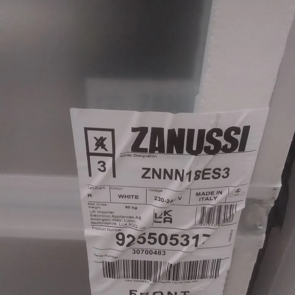 ZANUSSI ZNNN18ES3 FRIDGE FREEZER RRP £734.00