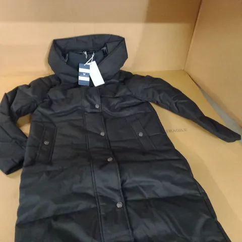CREW CLOTHING HEAVY PADDED COAT - SIZE 8
