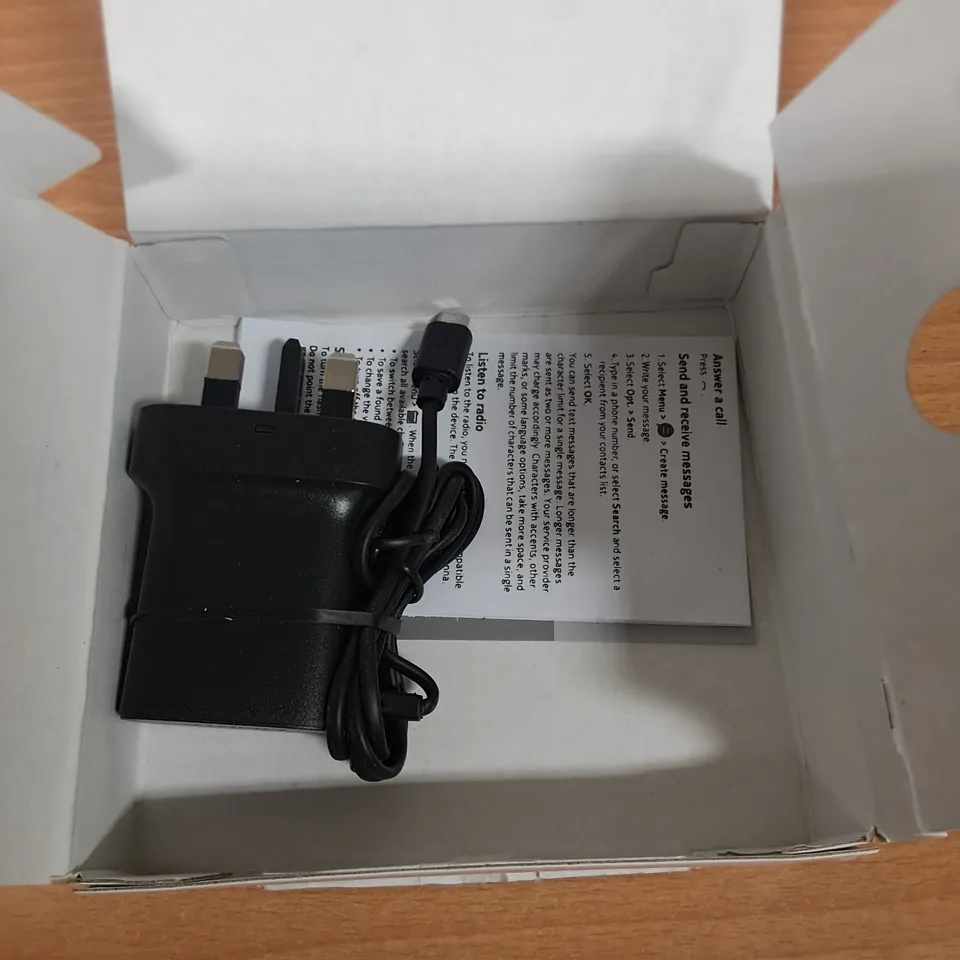 BOXED NOKIA 105 4G 4TH EDITION MOBILE IN BLACK