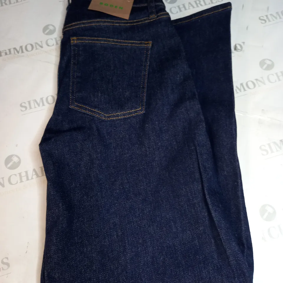 BODEN WIDE LEG DENIM TROUSERS SIZE W26 30