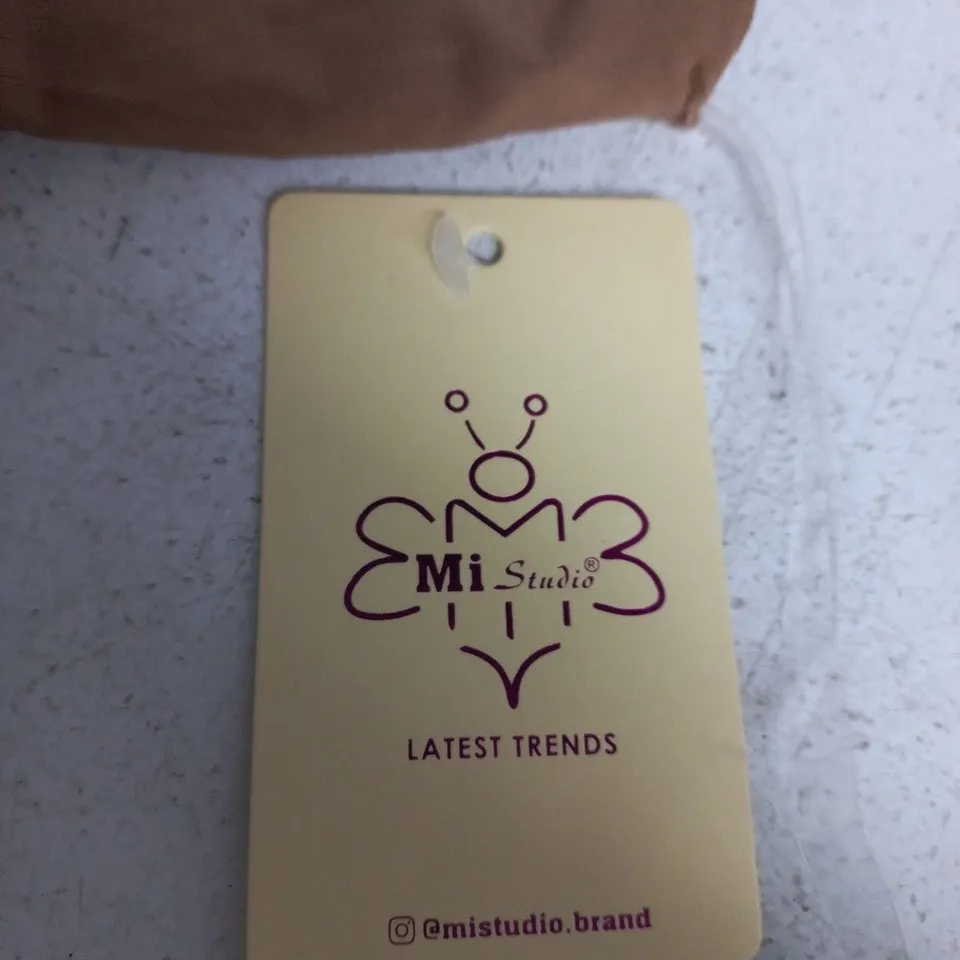 MI STUDIO BROWN SLEEVELESS TANK TOP (WOMEN) – TAG ATTACHED