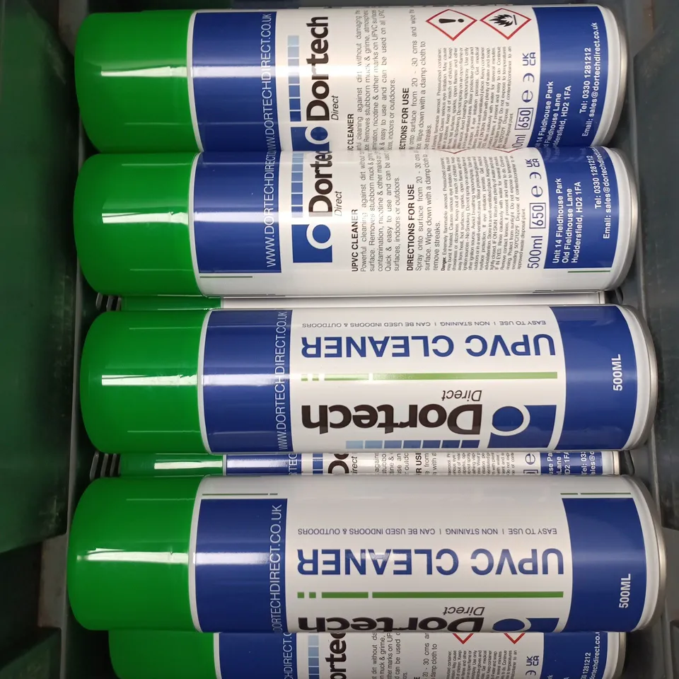 DORTECH UPVC CLEANER – 500ML SPRAY - LARGE QUANTITY