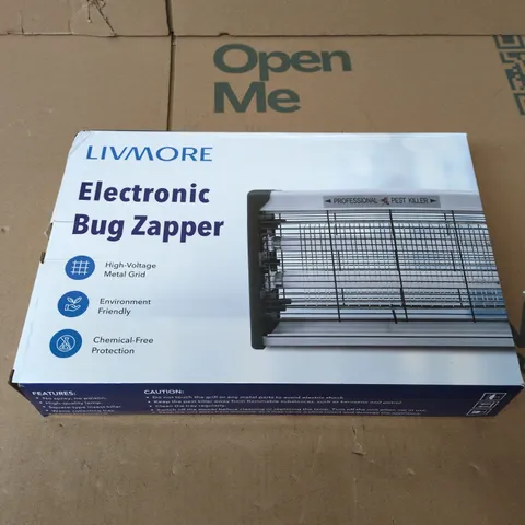 BOXED LIVMORE ELECTRONIC BUG ZAPPER