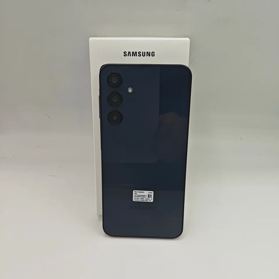 BOXED SAMSUNG GALAXY A16 5G 4/128GB IN BLUE BLACK  - SM-A166B